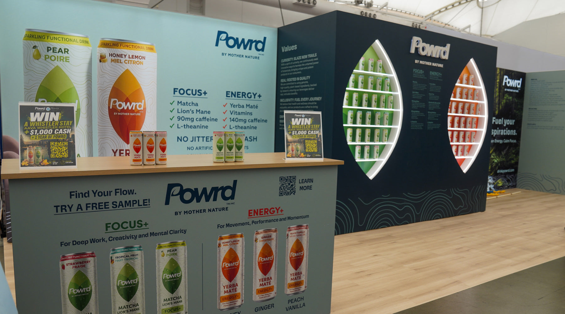 Powrd Beverages at BMO Vancouver Marathon Expo 2026 | Matcha & Yerba Maté Energy for Runners