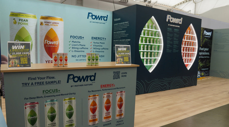 Powrd Beverages at BMO Vancouver Marathon Expo 2026 | Matcha & Yerba Maté Energy for Runners