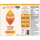 POWRD ENERGY+ (Honey Lemon) – Yerba Maté Sparkling Functional Drink